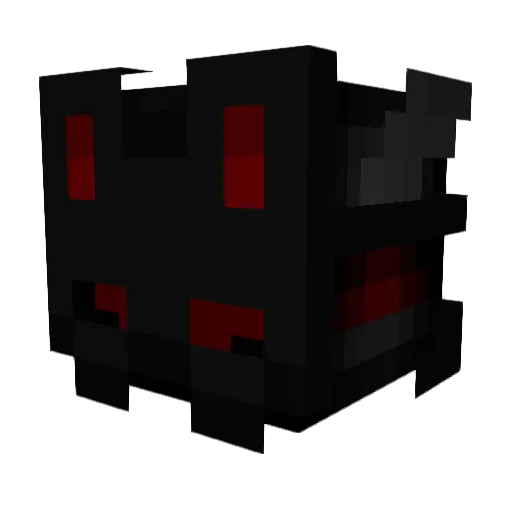 SoySlime Minecraft avatar head, 3D render