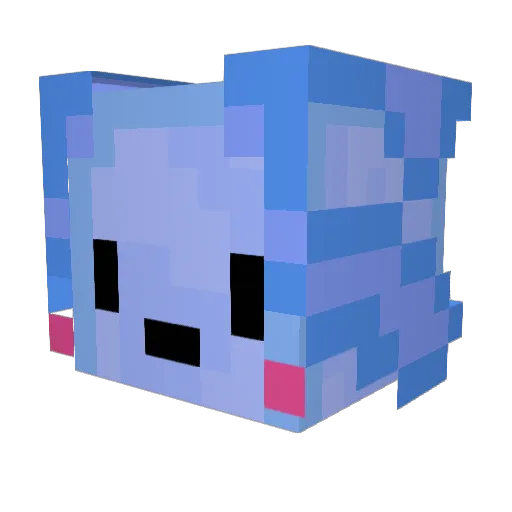 SoyUnNoob Minecraft avatar head, 3D render