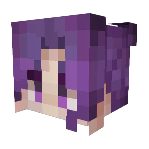 SoyZequ1 Minecraft avatar head, 3D render
