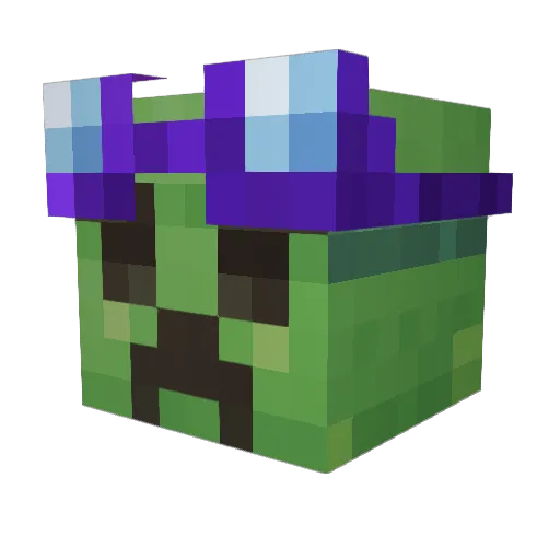 Soy_Jionex Minecraft avatar head, 3D render