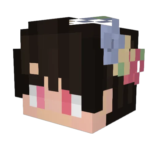 Soy_Lous Minecraft avatar head, 3D render