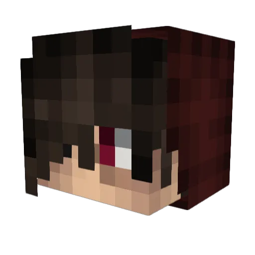 Soy_el_Guy Minecraft avatar head, 3D render