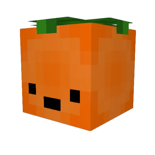 Soybean_e Minecraft avatar head, 3D render