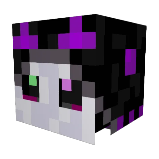 SoylentStorm Minecraft avatar head, 3D render