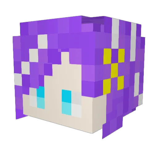 Soyu7649 Minecraft avatar head, 3D render