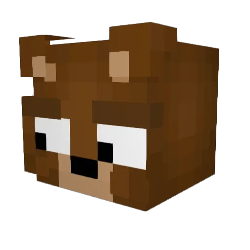 SoyyHP Minecraft avatar head, 3D render
