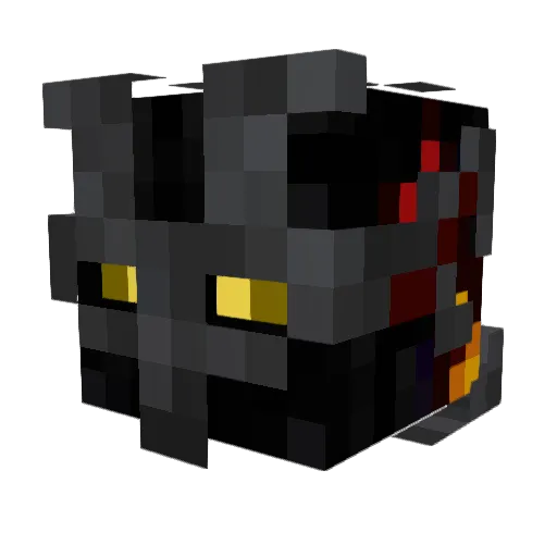 Soza89 Minecraft avatar head, 3D render