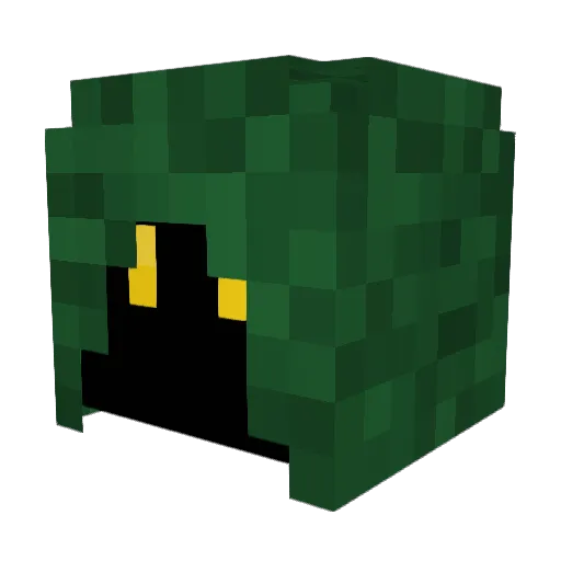 SoziusWolf Minecraft avatar head, 3D render