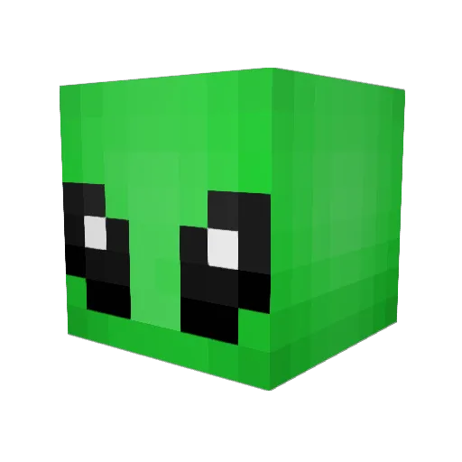 Sp00kybones Minecraft avatar head, 3D render