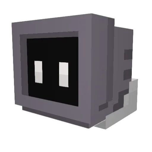 Sp00kysteve Minecraft avatar head, 3D render