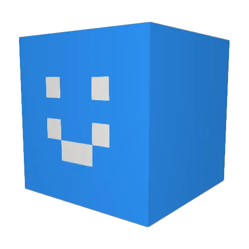 Sp14tt3rz Minecraft avatar head, 3D render