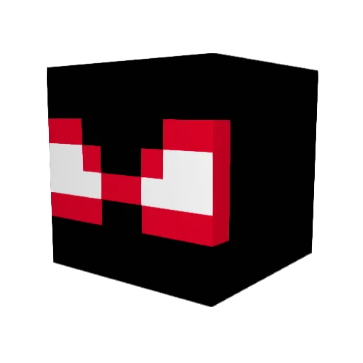 Sp1der9762 Minecraft avatar head, 3D render