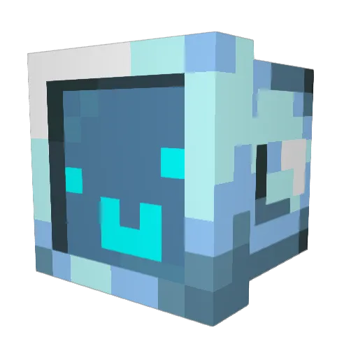 Sp1ralss_ Minecraft avatar head, 3D render