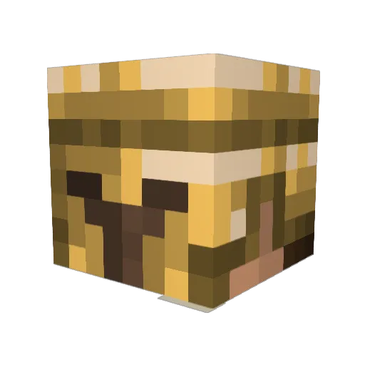 Sp4rten_ Minecraft avatar head, 3D render