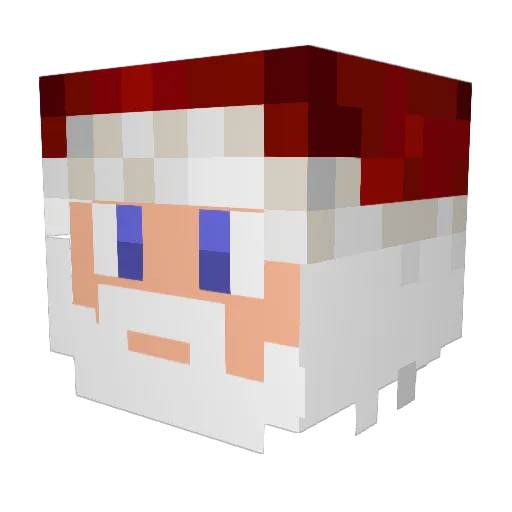 SpOokY980 Minecraft avatar head, 3D render