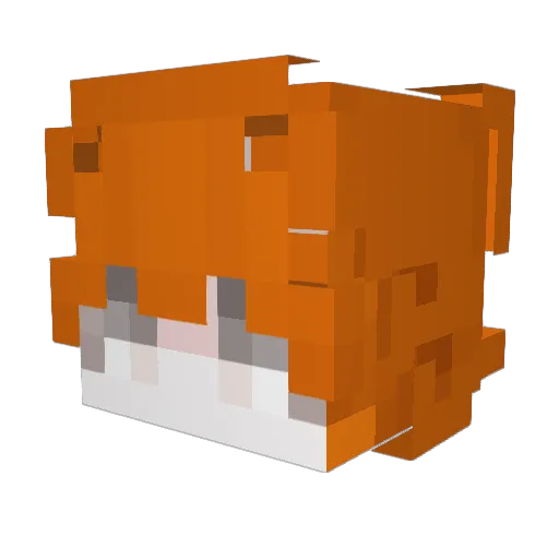 Minecraft-Avatar von SpaYxx: Kopf als 3D-Render