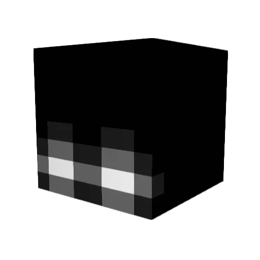 Spaarkyz Minecraft avatar head, 3D render