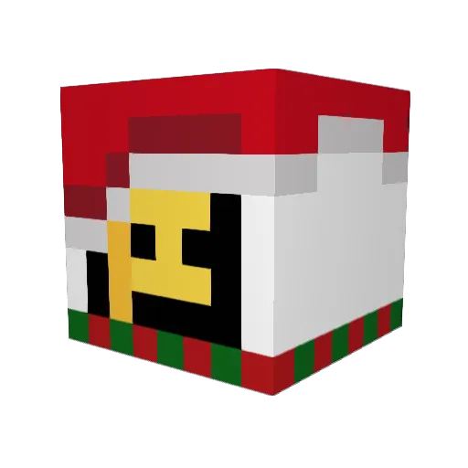 Spaarpotje Minecraft avatar head, 3D render