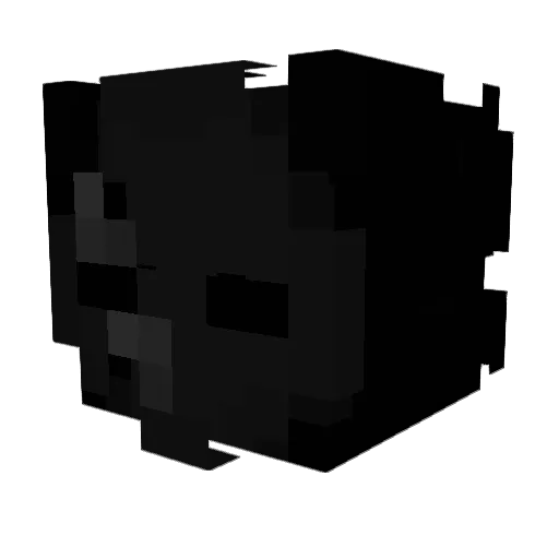 SpaceCowboy149 Minecraft avatar head, 3D render