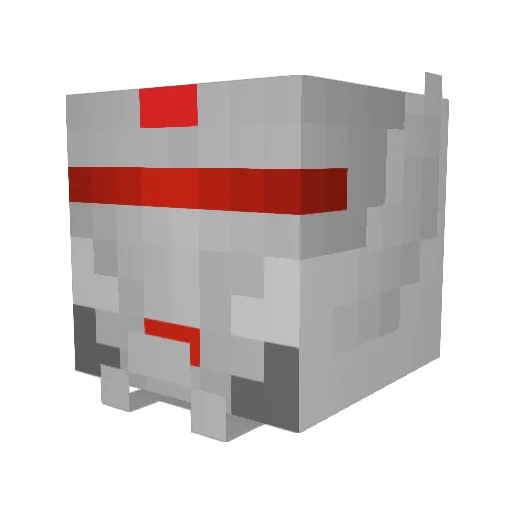 SpaceKazoo Minecraft avatar head, 3D render