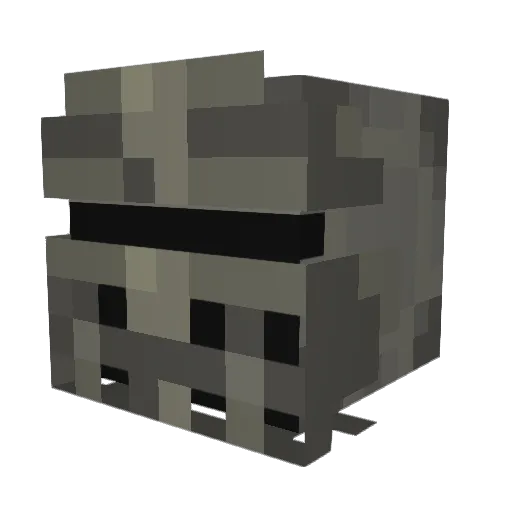 SpaceKnight1275 Minecraft avatar head, 3D render