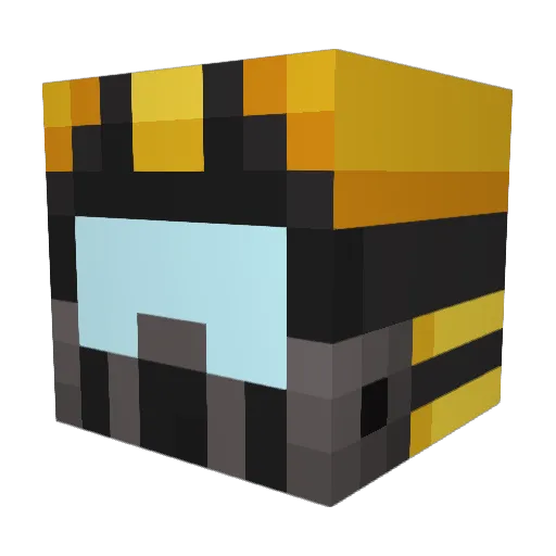 SpaceMvement Minecraft avatar head, 3D render