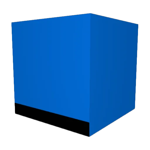 SpaceRaider24 Minecraft avatar head, 3D render
