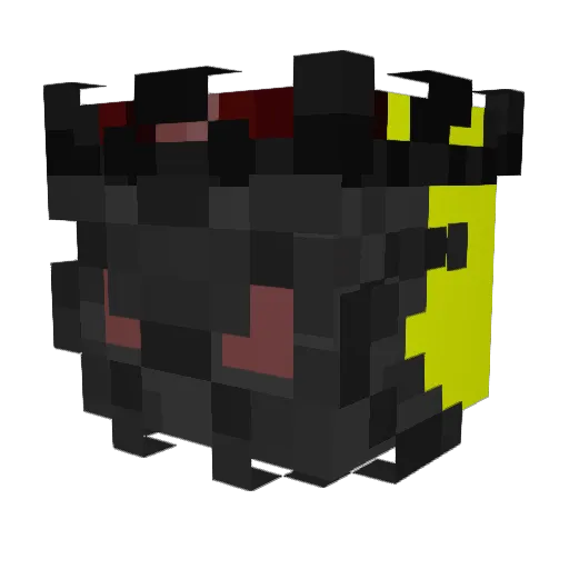 SpaceTheNoob Minecraft avatar head, 3D render