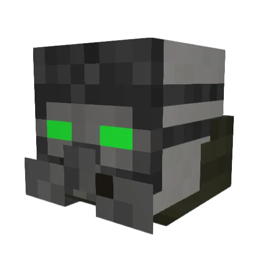 SpaceWalker_cc Minecraft avatar head, 3D render