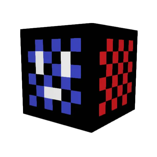 SpaceWayfarer Minecraft avatar head, 3D render