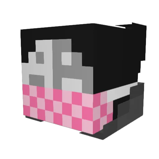 Space_Sburbian Minecraft avatar head, 3D render
