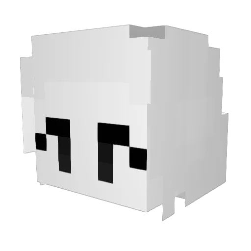 Space_Sentinel Minecraft avatar head, 3D render