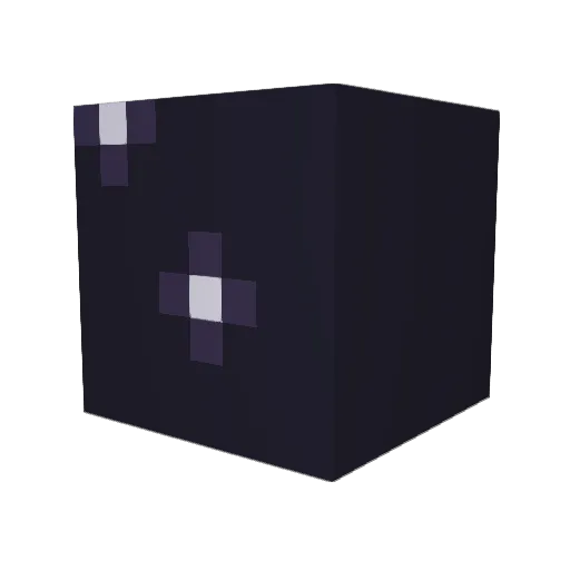 SpaceballYT Minecraft avatar head, 3D render