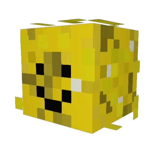 SpacebirdNico Minecraft avatar head, 3D render