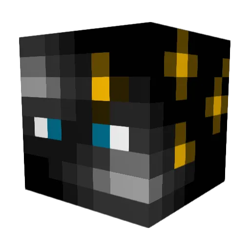 Spacecloud000 Minecraft avatar head, 3D render