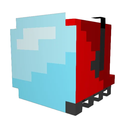 Spaceninja18 Minecraft avatar head, 3D render