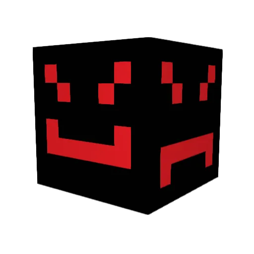SpacerLOD Minecraft avatar head, 3D render