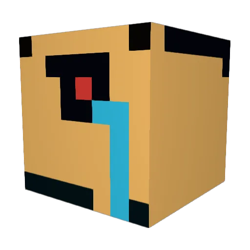 SpacyPlanet34 Minecraft avatar head, 3D render