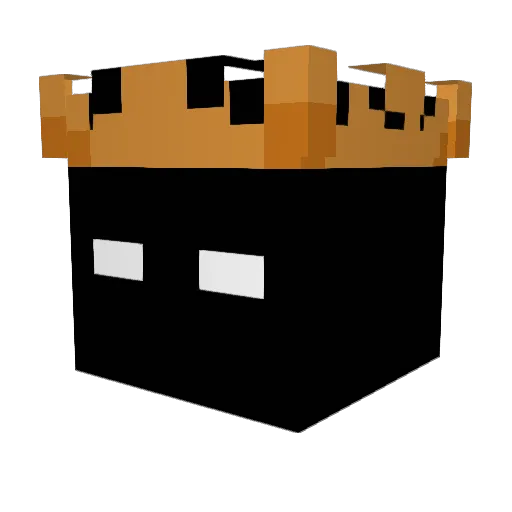 SpadezYT Minecraft avatar head, 3D render