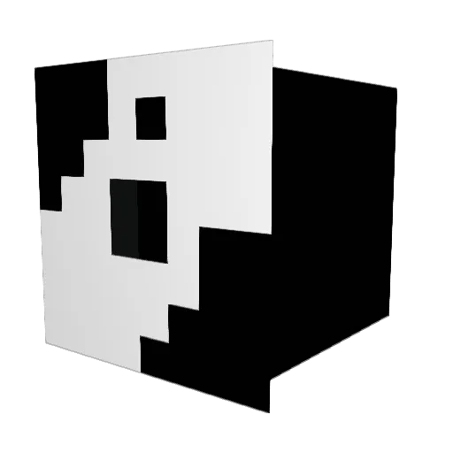 Spagettivanukas Minecraft avatar head, 3D render
