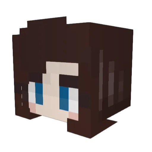 Spaghett_Tea420 Minecraft avatar head, 3D render