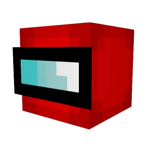 SpaghettiMan3 Minecraft avatar head, 3D render