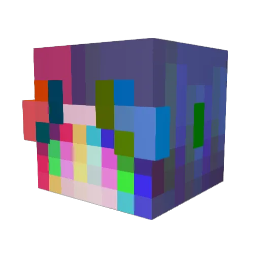 SpaghettiSlayer Minecraft avatar head, 3D render