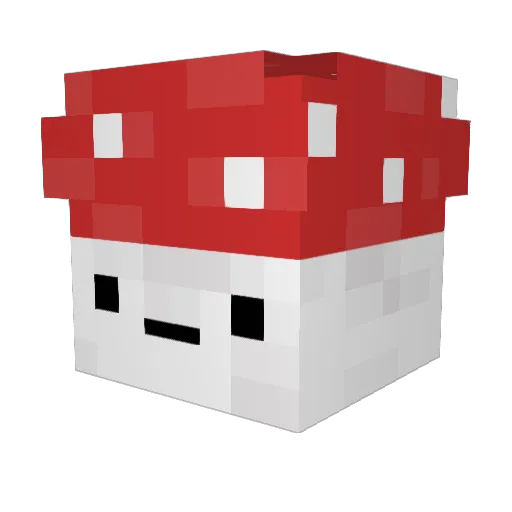 SpaghootsBoi Minecraft avatar head, 3D render