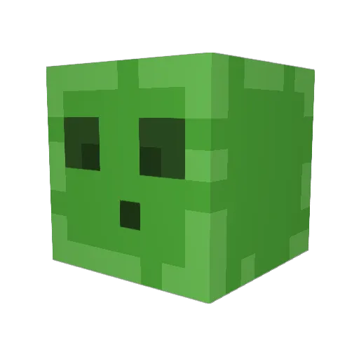 Spaiterr_ Minecraft avatar head, 3D render