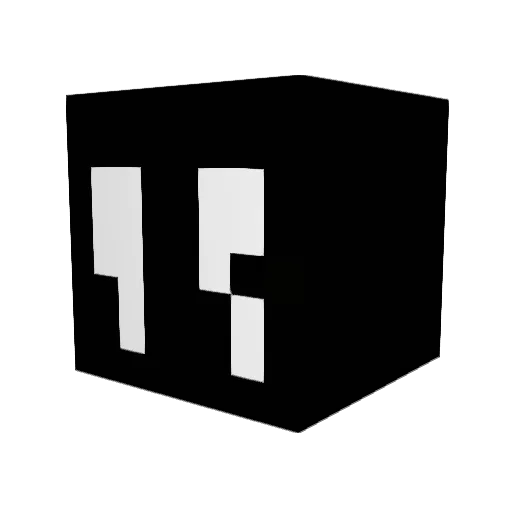SpamPlay Minecraft avatar head, 3D render
