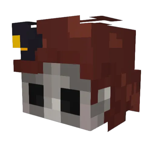 Span_O_Guy Minecraft avatar head, 3D render