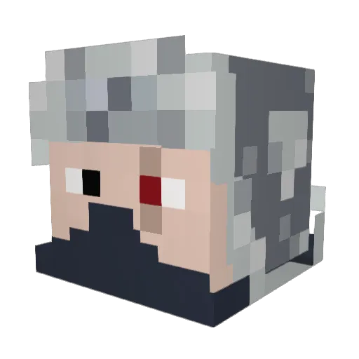 SpanishSlime577 Minecraft avatar head, 3D render