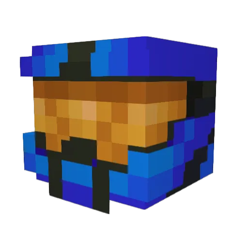SpankeyDawg Minecraft avatar head, 3D render