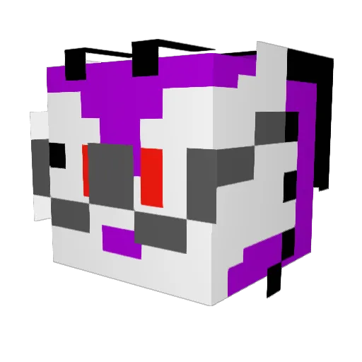 SpankingGoose80 Minecraft avatar head, 3D render